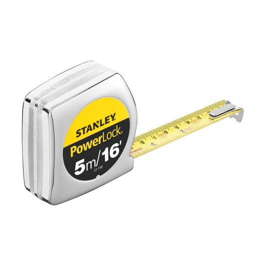 STANLEY® PowerLock® 5M/16' (19mm wide) Tape Measure