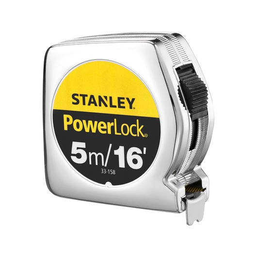 STANLEY® PowerLock® 5M/16' (19mm wide) Tape Measure