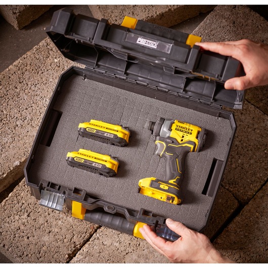 STANLEY FATMAX PRO-STACK Shallow Box (Includes Foam Insert)